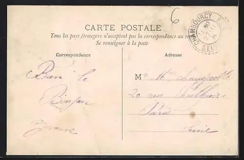 AK Chambourcy, Château, Vue Nord