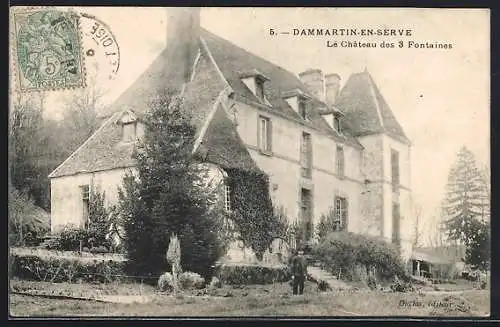 AK Dammartin-en-Serve, Le Château des 3 Fontaines