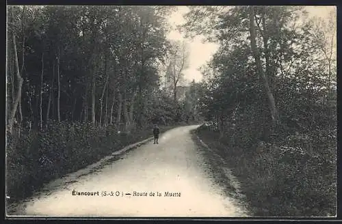 AK Élancourt, Route de la Muette