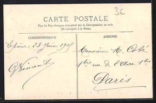 AK Épône, La Mauldre et la cascade