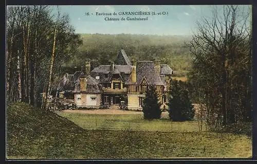 AK Gambais, Château de Gambais au coeur de la forêt