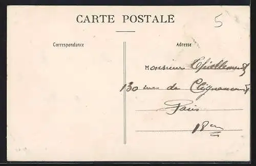AK Marly-le-Roi, Propriété de M. Victorien Sardou, Grille d`Honneur, Allée des Sphinx