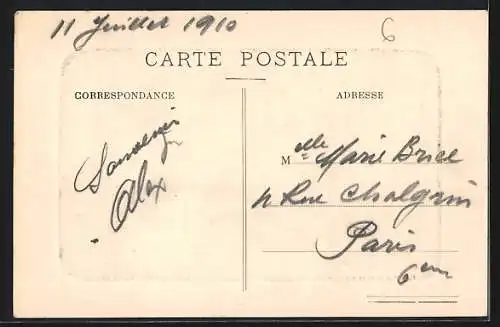 AK Marly-le-Roi, Entrée du parc