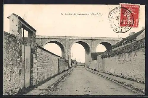 AK Maurecourt, Le Viaduc de Maurecourt