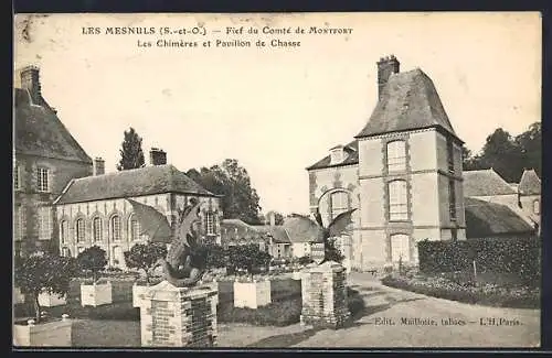 AK Les Mesnuls, Les Chimères et Pavillon de Chasse