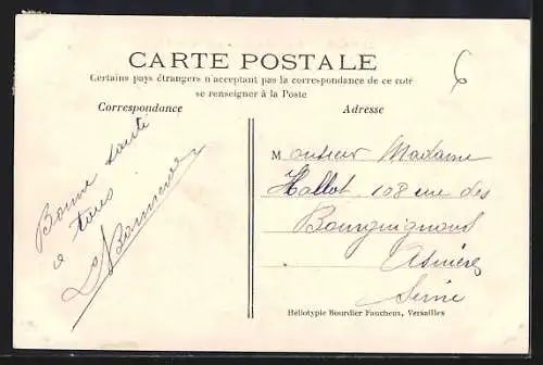 AK Chevreuse, Château de Méridon dans la vallée verdoyante