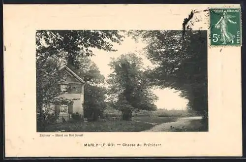 AK Marly-le-Roi, Chasse du Président