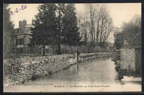 AK Maule, La Mauldre au Pont Saint-Vincent