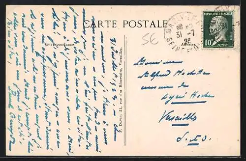 AK Marly-le-Roi, Porte Monumentale de l`ancien Château