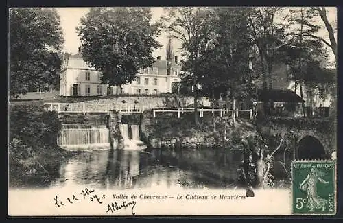 AK Vallée de Chevreuse, Le Château de Mauvières et son jardin pittoresque