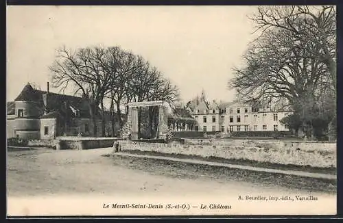 AK Le Mesnil-Saint-Denis, Le Château