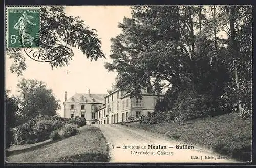 AK Meulan, L`Arrivée au Château