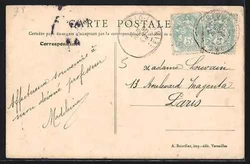 AK Behoust, Château, côté du parc