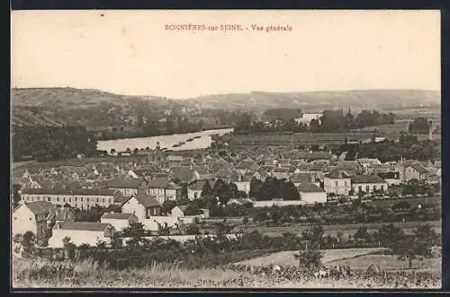 AK Bonnieres-sur-Seine, Vue générale
