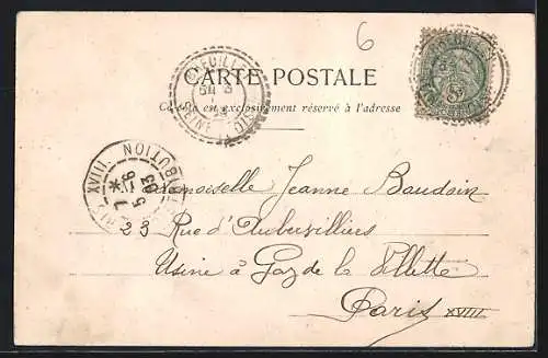 AK Bonnelles, La Canardière dans la forêt