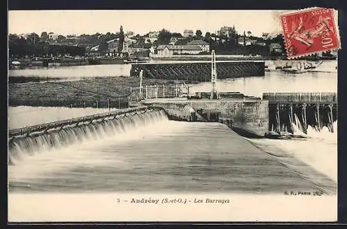 AK Andrésy, Les Barrages