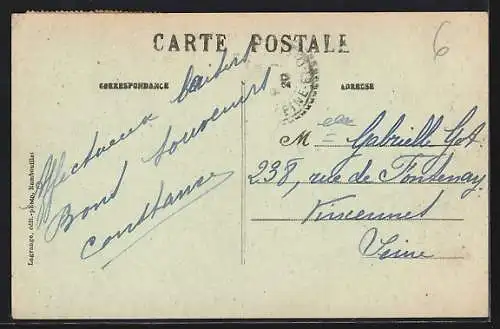 AK Auffargis, Château d`Auffargis majestueux dans un cadre boisé