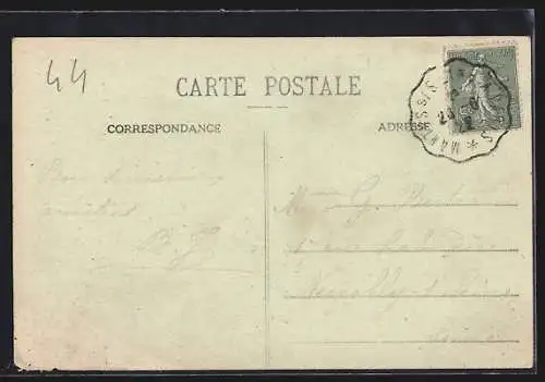 AK Saint-Sauveur, Ermitage St-Sauveur, Le Calvaire avec vue sur le fleuve et la campagne environnante