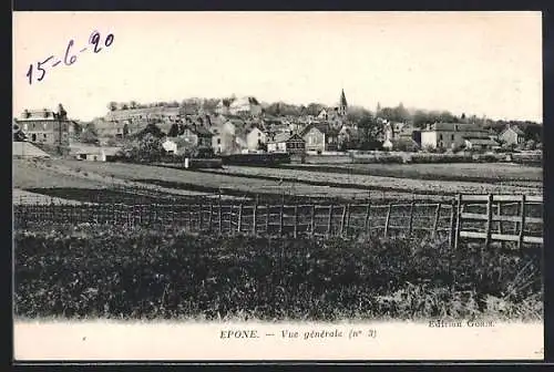 AK Épône, Vue générale