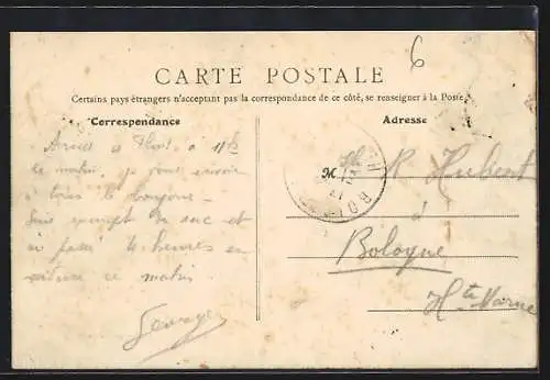 AK Flins-sur-Seine, Château de la Mare Plate, La Tour