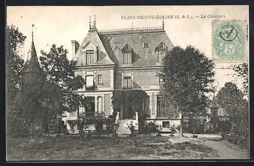 AK Flins-Neuve-Église, Le Château