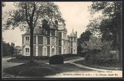 AK Goupillières, Le Château, facade Est