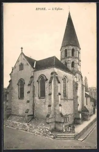 AK Épône, L`Église
