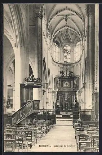 AK Houdan, Intérieur de l`Église