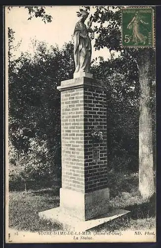 AK Notre-Dame-de-la-Mer, La Statue