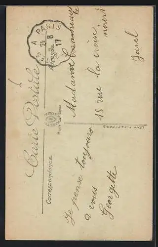 AK Maisons-Laffitte, Une pensée de Maisons-Laffitte avec vues multiples