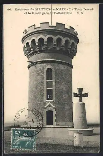 AK Folainville, La Tour Duval et la Croix