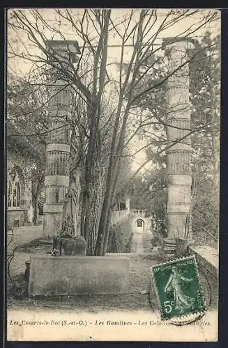 AK Les Essarts-le-Roi, Les Gandines, Les Colonnes