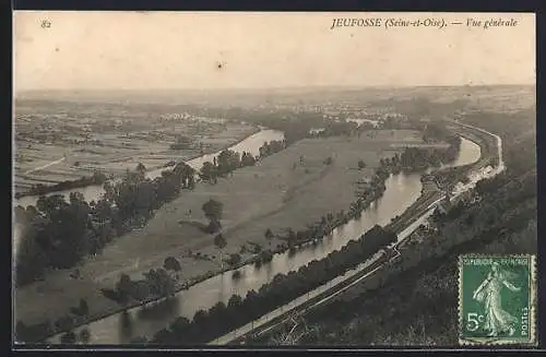 AK Jeufosse, Vue générale sur la vallée
