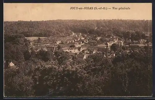 AK Jouy-en-Josas, Vue générale du village et des forêts environnantes