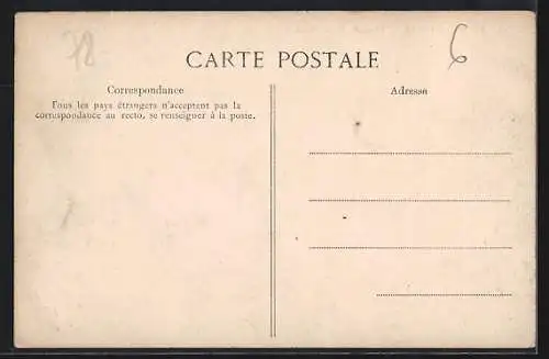 AK Jouy-en-Josas, Chapelle Évangélique entourée d`arbres et de verdure