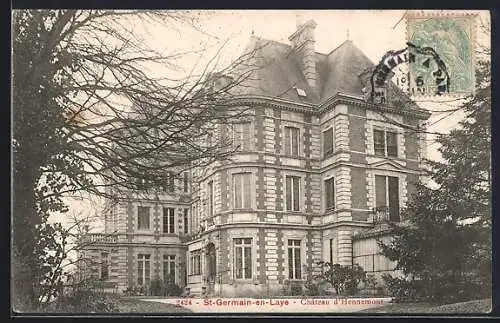 AK St-Germain-en-Laye, Château d`Hennemont