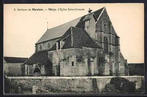 AK Mézy, L`Église Saint-Germain