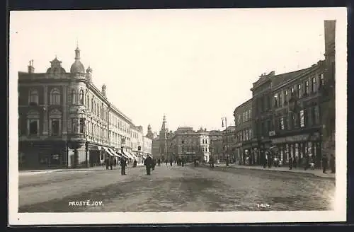 AK Prostejov, Strassenpartie im Ortskern