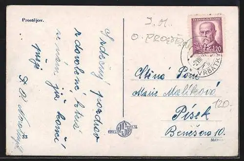 AK Prostejov, Smenarna, Hanak tade bode do skonani sveta tento stare zamek dyl o ctere leta