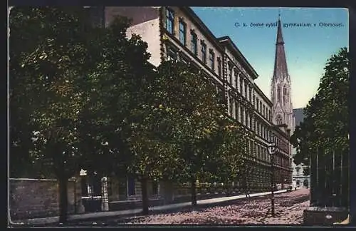 AK Olmütz, C. k. ceske vyssi gymnasium