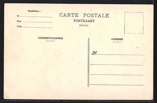 AK Floreffe, Vue prise du Chemin de Fer