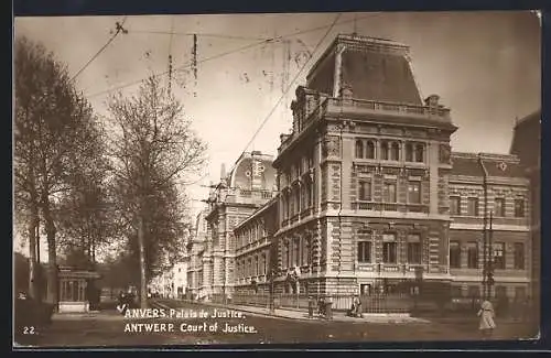 AK Anvers, Palais de Justice