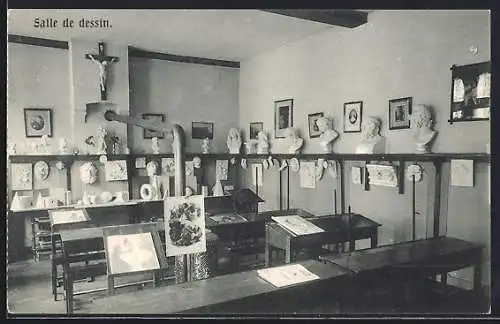 AK Ixelles, Arbre Bénit, Salle de dessin