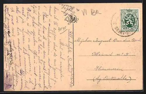 AK Huldenberg, Keyhof, Couvent des Soeurs Annonciades, Aile gauche
