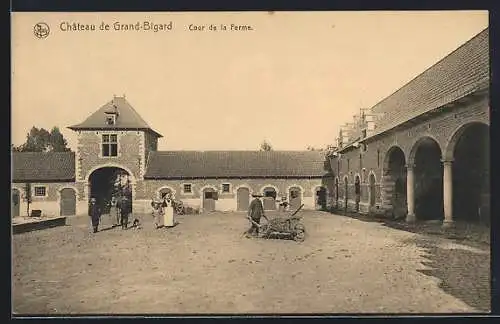 AK Grand-Bigard, Château de Grand-Bigard, Cour de la Ferme