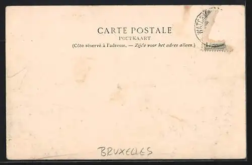 AK Bruxelles, 75e Anniversaire de l`Indépendance Belge 1830-1905, Grande Fête patriotique du 21 Juillet