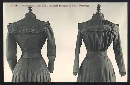 AK Leuze, Etablissement des Dames d Saint-Francois de Sales-Uniforme