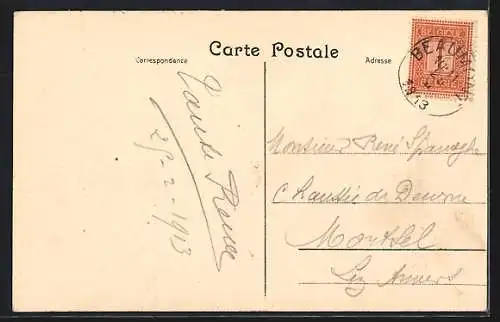 AK Beaumont, Arrestation de Charles Quint par les Auvergnats, Charles Quint se fait connaitre à la porte de la Ville