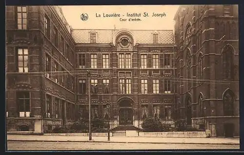 AK La Louvière, Institut St. Joseph, Cour d`entrée