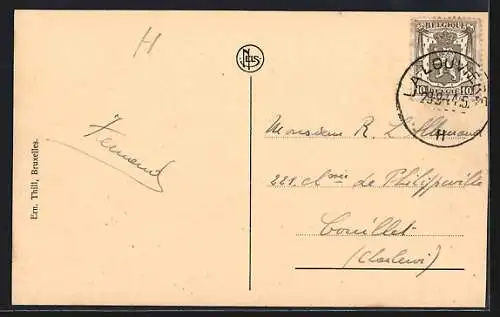 AK La Louvière, Institut St. Joseph, Cour d`entrée